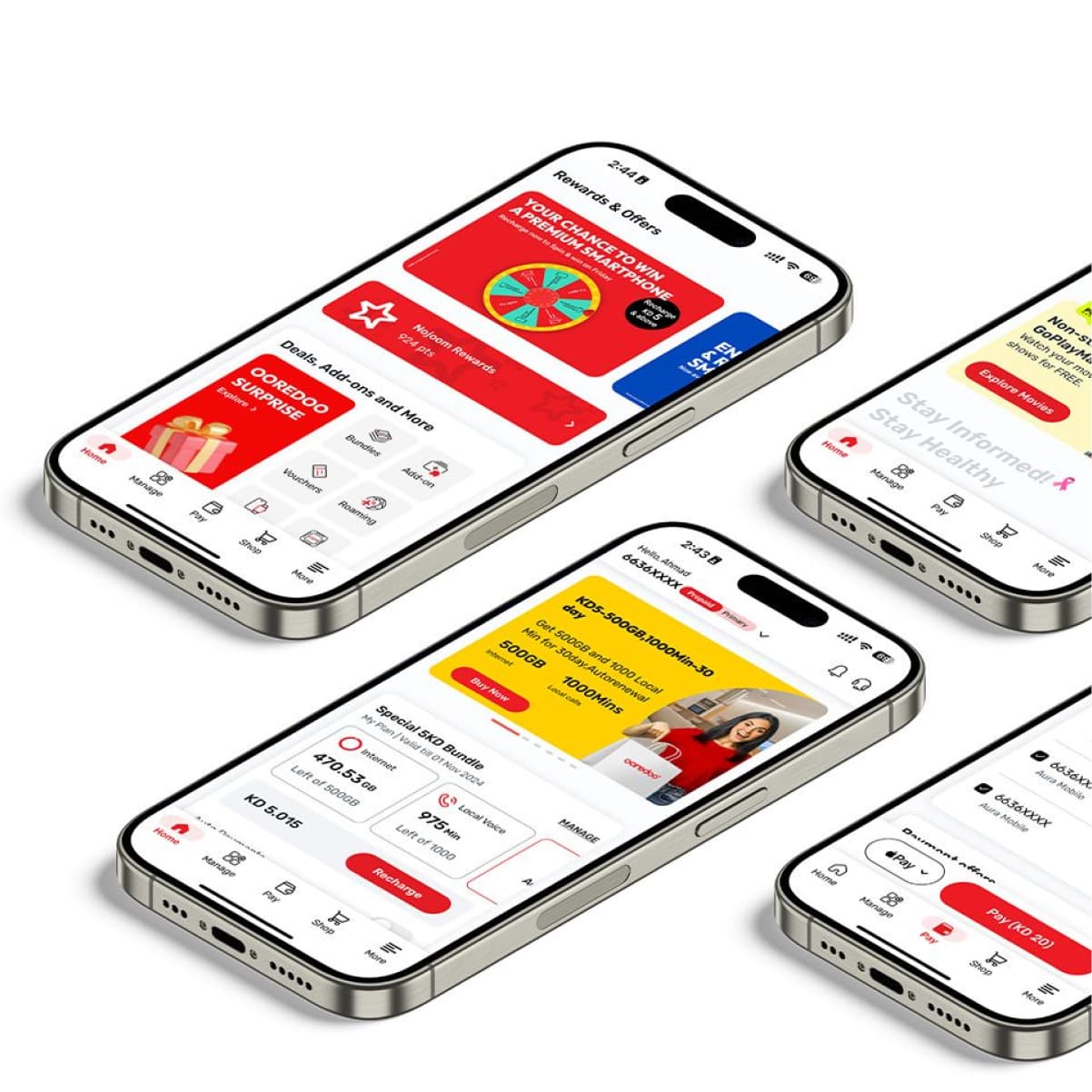 Ooredoo - Digital Experience UX & Research – overview