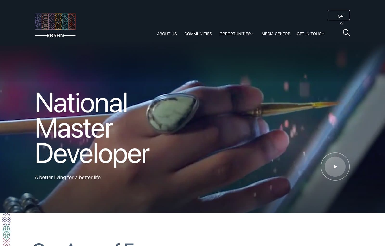 ROSHN - National Master Developer Platform – overview
